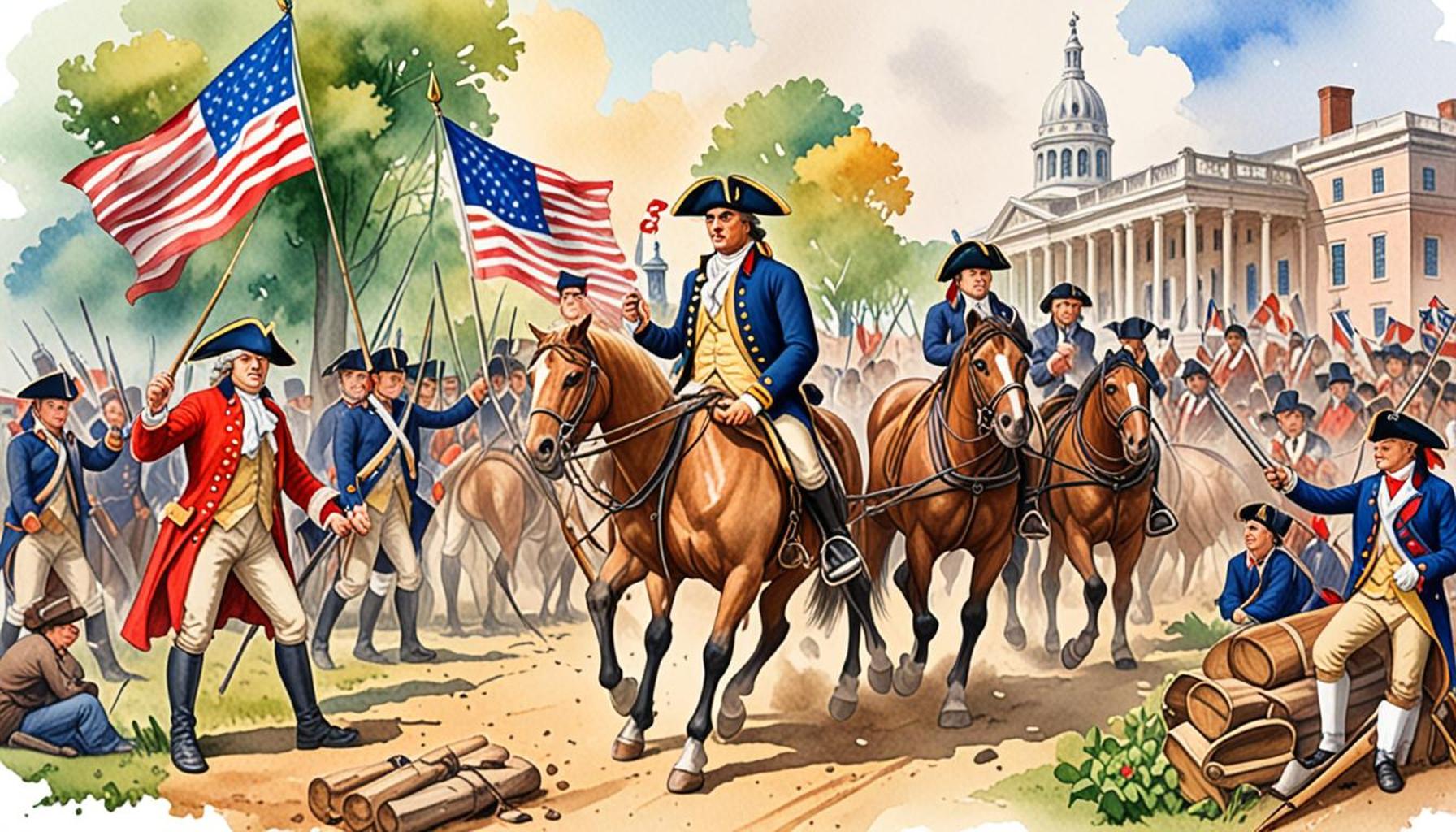 Itinerary Through the Historical Landmarks of the American Revolution: A Journey Through the Roots of Freedom