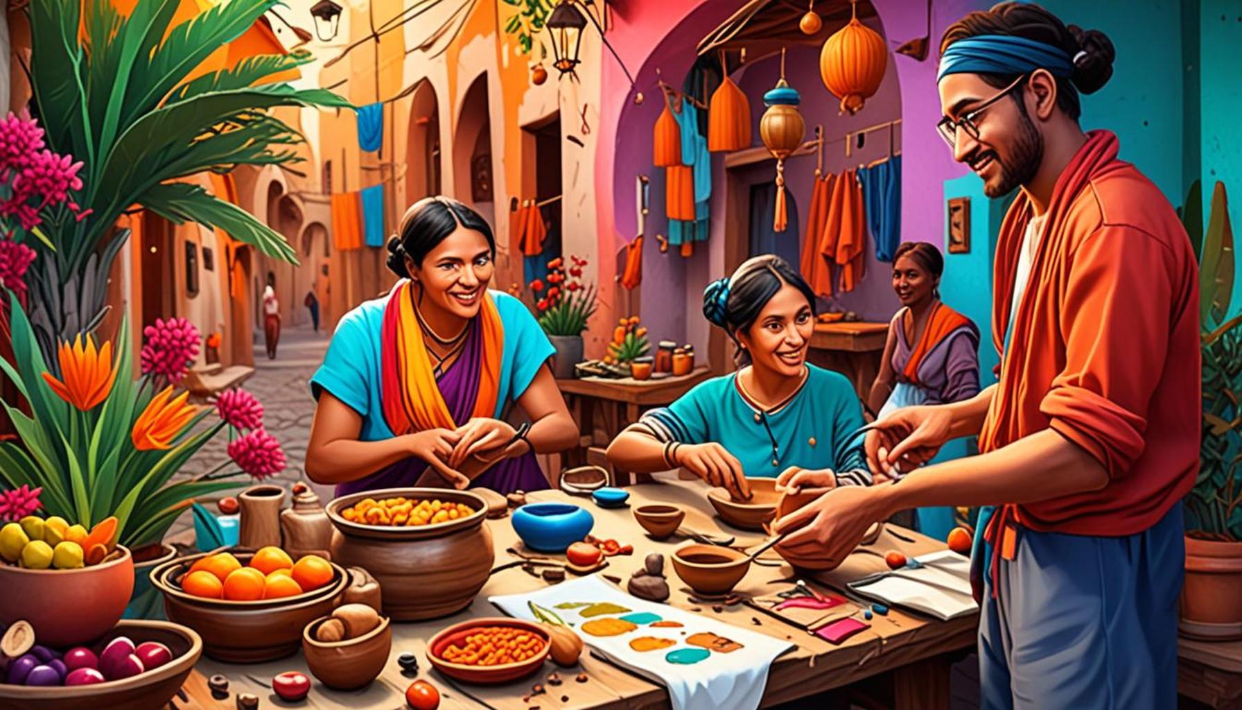 Cultural Adventure Itineraries: Interactive Experiences and Encounters with Local Artisans