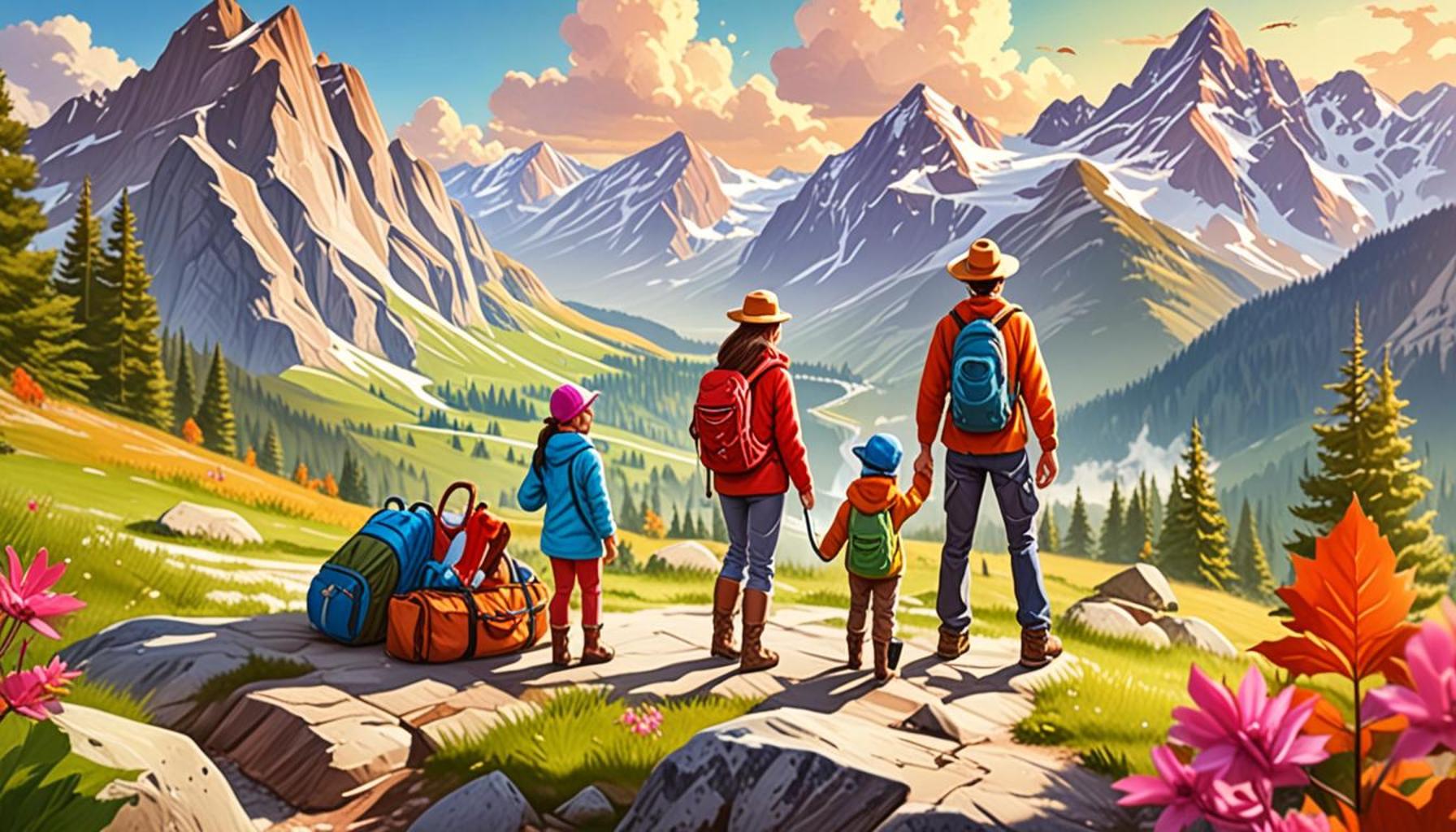 Family Holidays in Mountain Destinations: Activities and Leisure in the Heights