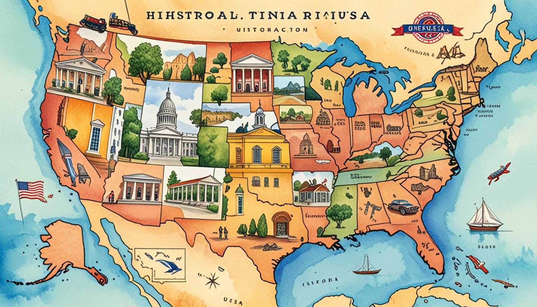Historical Itineraries: Visiting Places that Shaped the Cultural Identity of the USA