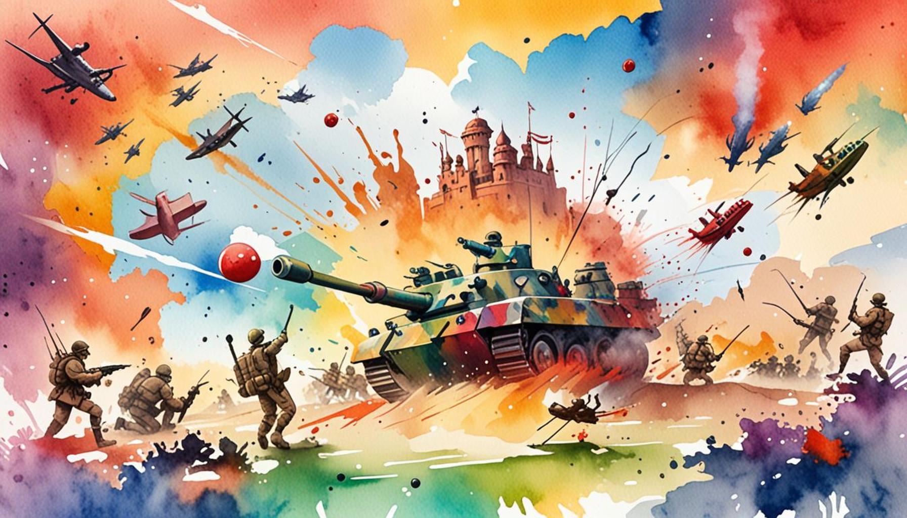 Game Strategies and the Theory of War: Lessons for the Real World